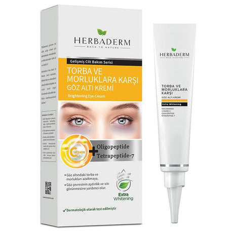 Brightening & Firming Eye Cream with Vitamin C & Peptides - TryAladdin