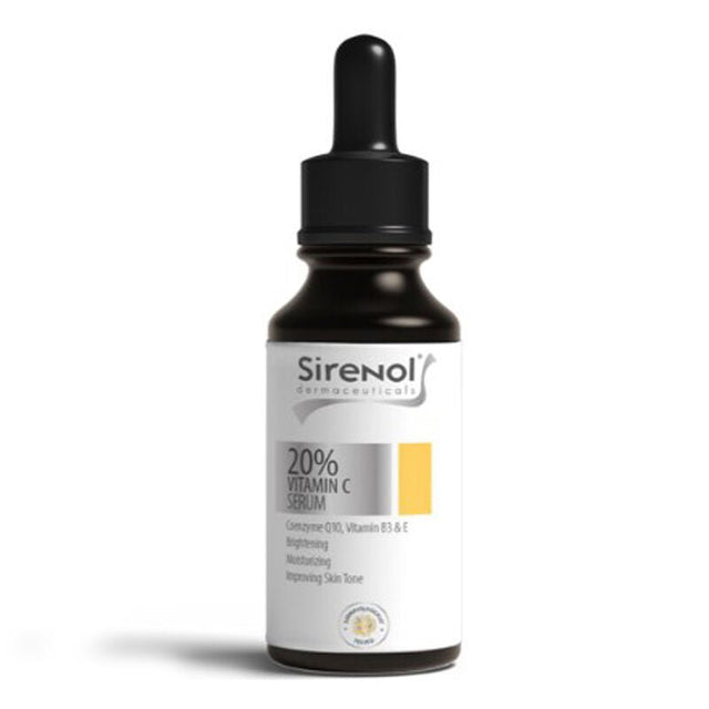 Brightening & Hydrating Serum - 20% Vitamin C & CoQ10 Formulation - TryAladdin