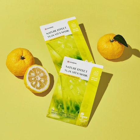 Brightening & Hydrating Sheet Mask - Yuja Vita & Vitamin C Formula - TryAladdin