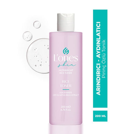 Brightening & Pore Care Toner - Rice Extract & Niacinamide - TryAladdin