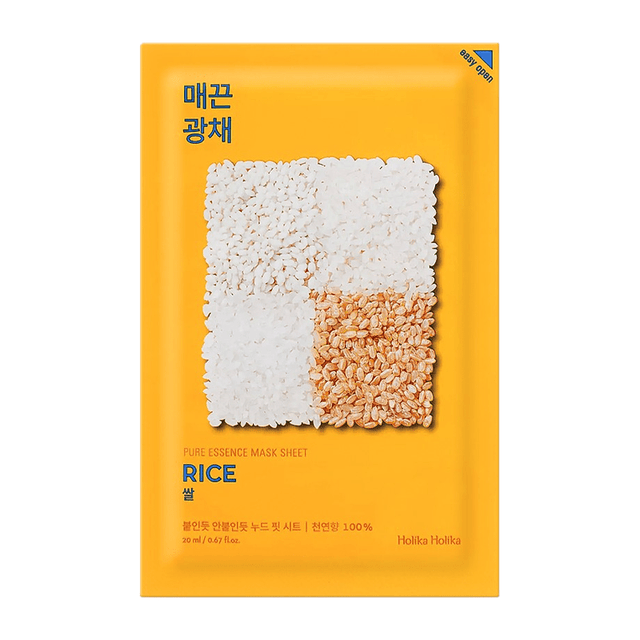 Brightening Sheet Mask - Even Skin Tone with Rice Extract - TryAladdin