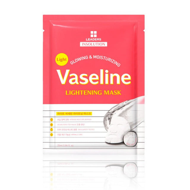 Brightening Sheet Mask - Radiant Glow & Even Tone with Vaseline - TryAladdin
