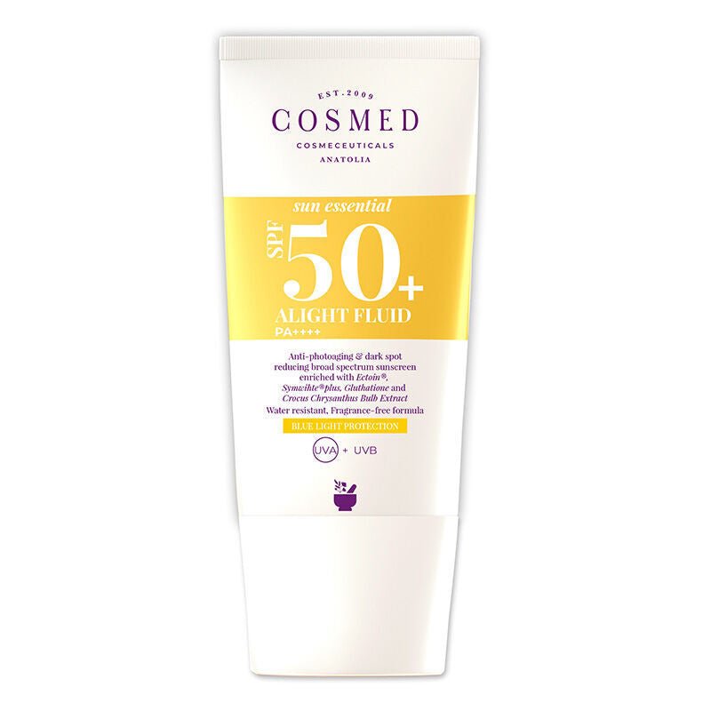 Brightening Sunscreen Fluid - SPF 50+ UVA/UVB for Uneven Skin Tone - TryAladdin