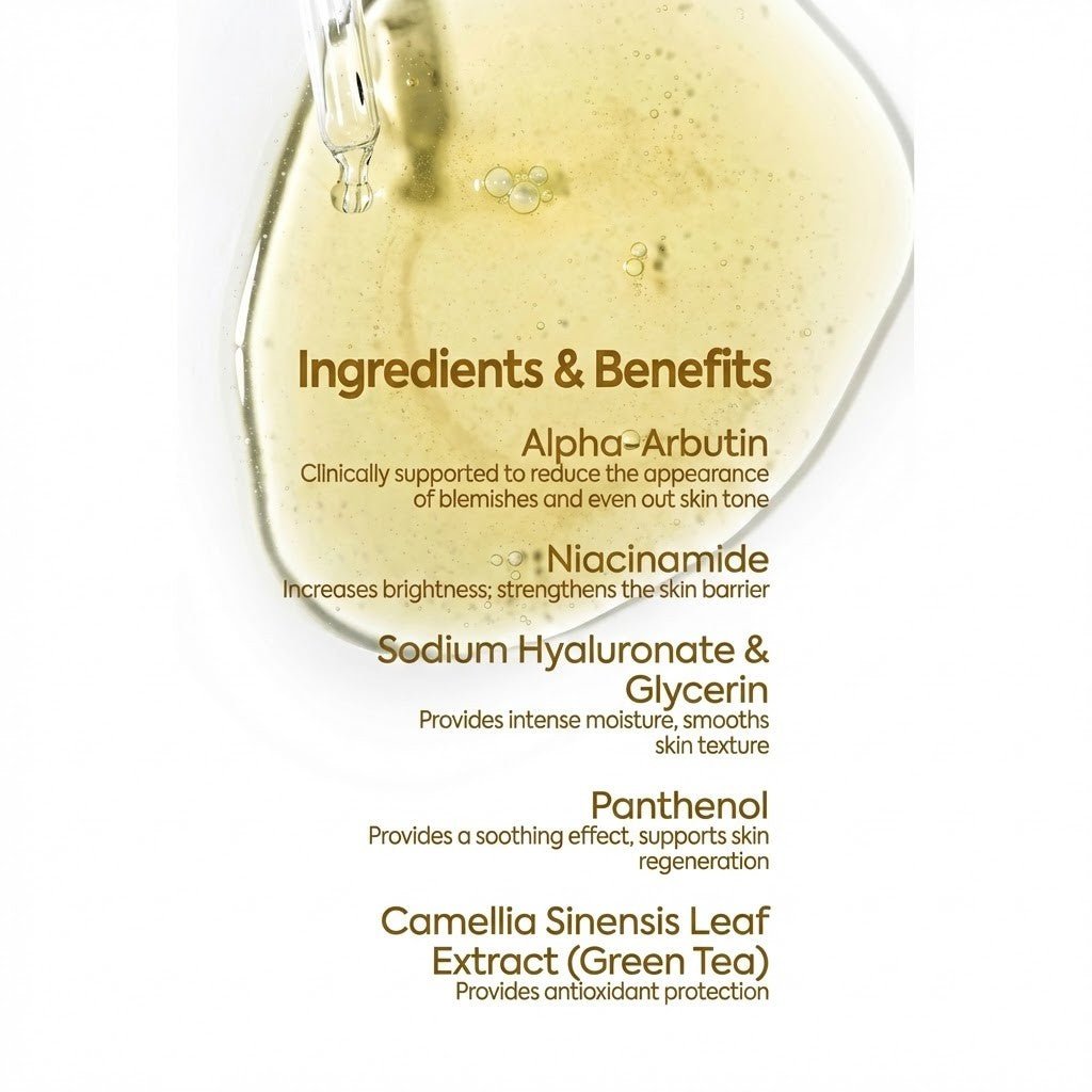 Brightening Vitamin C Serum - Evens Skin Tone, 50ml - TryAladdin