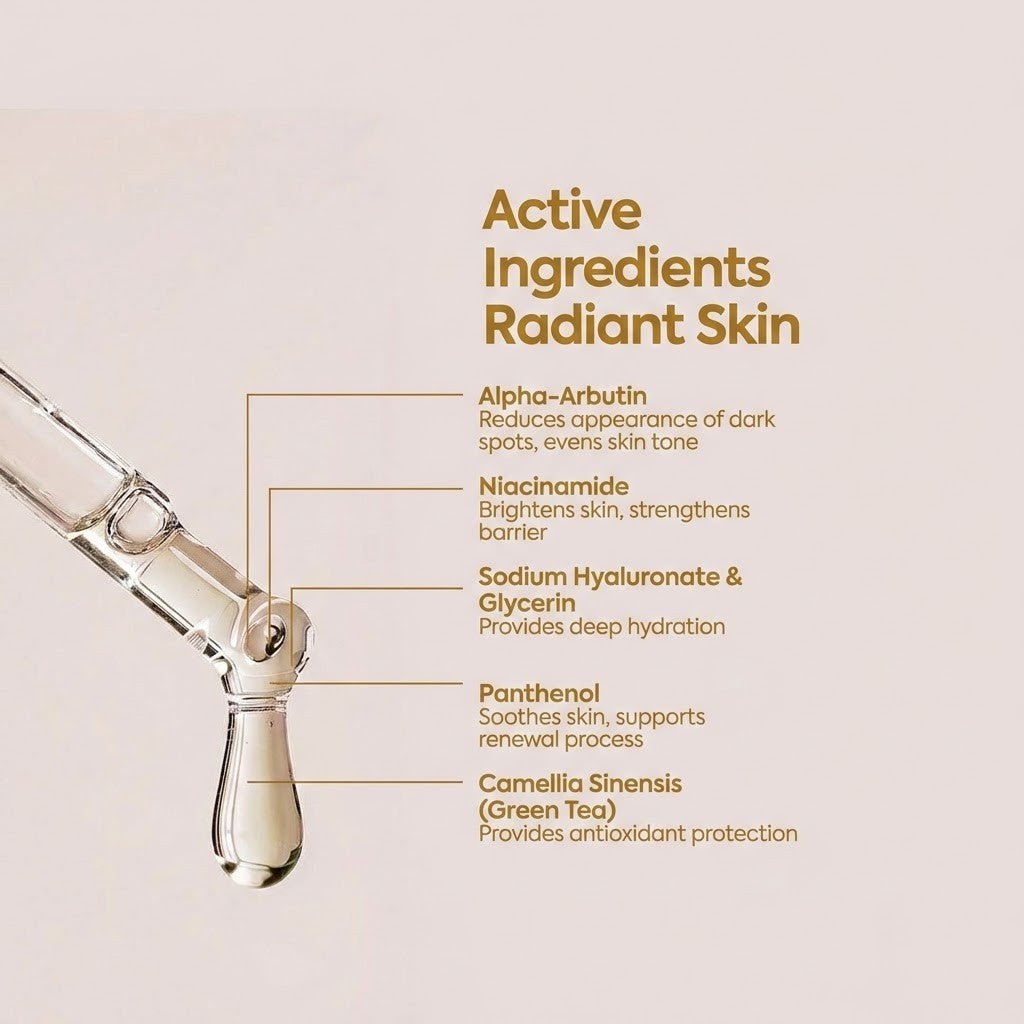 Brightening Vitamin C Serum - Evens Skin Tone, 50ml - TryAladdin