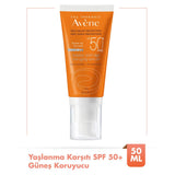Broad Spectrum SPF 50+ Anti - Aging Sunscreen with Thermal Water & Vitamin C - TryAladdin