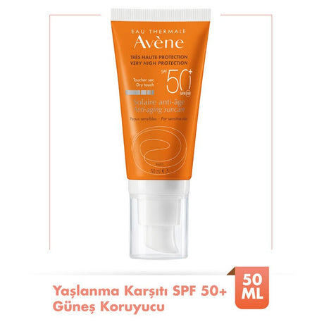 Broad Spectrum SPF 50+ Anti - Aging Sunscreen with Thermal Water & Vitamin C - TryAladdin
