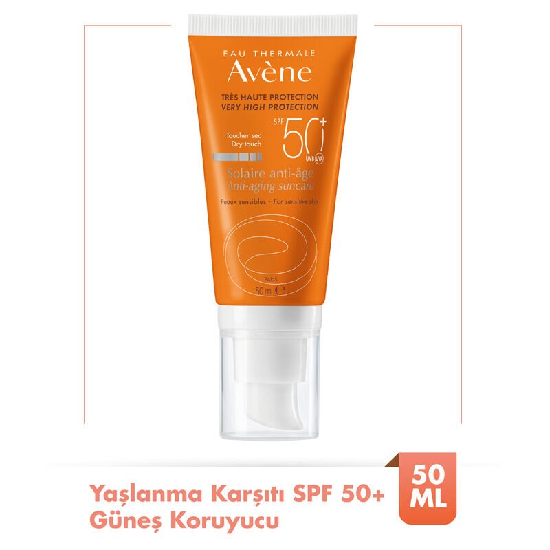 Broad Spectrum SPF 50+ Anti - Aging Sunscreen with Thermal Water & Vitamin C - TryAladdin