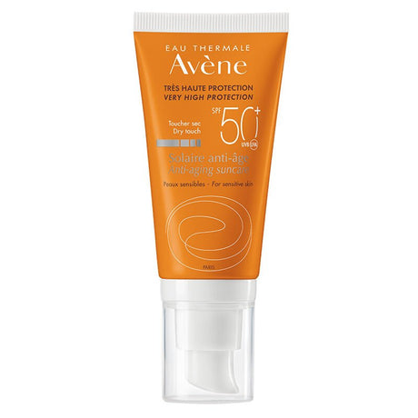 Broad Spectrum SPF 50+ Anti - Aging Sunscreen with Thermal Water & Vitamin C - TryAladdin