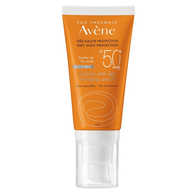 Broad Spectrum SPF 50+ Anti - Aging Sunscreen with Thermal Water & Vitamin C - TryAladdin