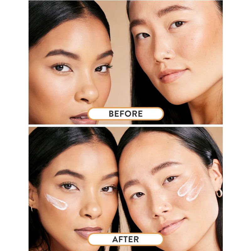 Broad Spectrum SPF 50+ Sunscreen Cream - Hydrating & Brightening with Niacinamide & Hyaluronic Acid - TryAladdin