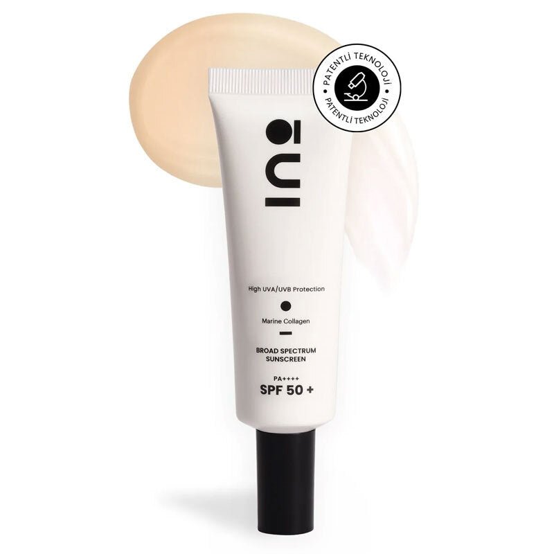 Broad Spectrum Sunscreen - SPF 50+ PA++++ with Marine Collagen & Plant Extracts - TryAladdin