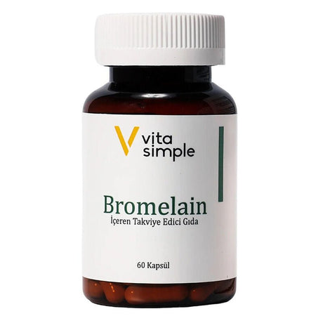Bromelain - Daily Food Supplement Capsules - TryAladdin