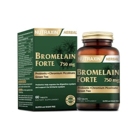 Bromelain Forte with Probiotics & Chromium - Digestive & Metabolic Support Tablets - TryAladdin