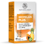 Bromelain & Papain - Digestive Enzyme & Chromium Support Capsules - TryAladdin