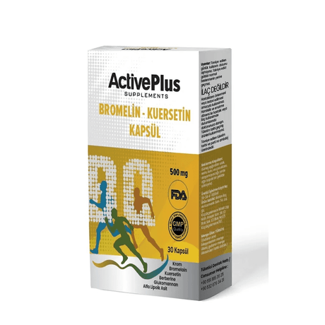 Bromelain, Quercetin & Glucomannan Complex - Metabolic & Digestive Support Capsules - TryAladdin
