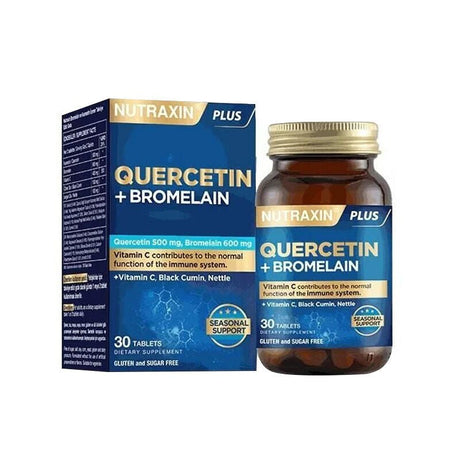 Bromelain & Quercetin with Vitamin C - Wellness Support Tablets - TryAladdin