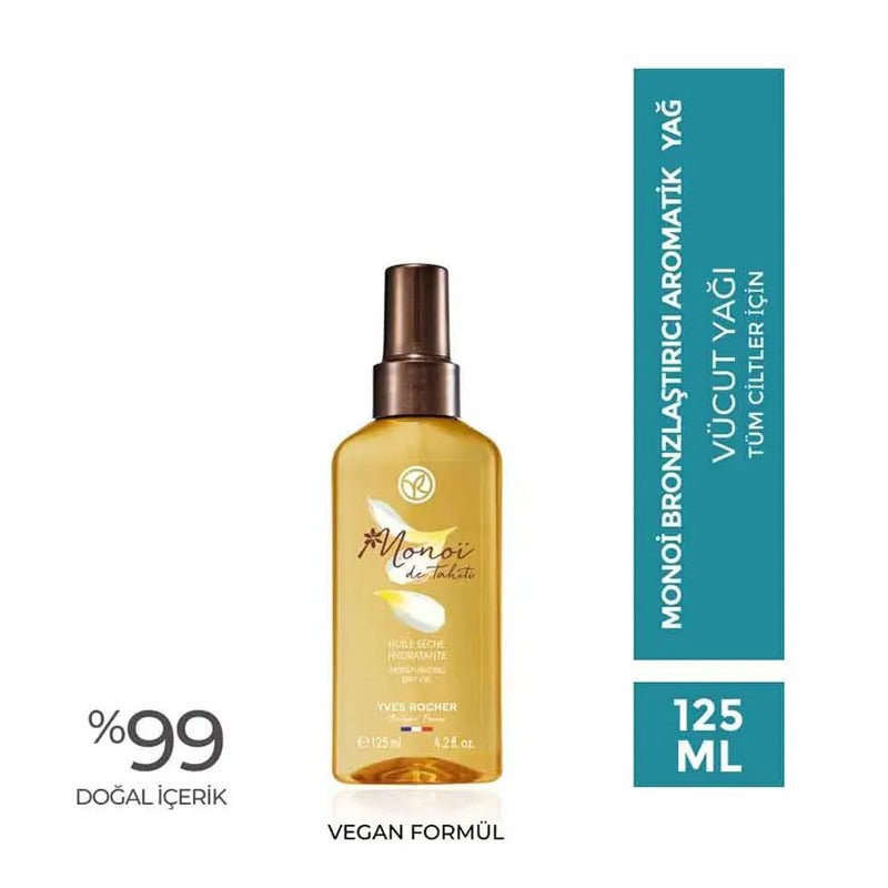 Bronzing Aromatic Dry Oil - Nourishing Skin & Hair Enhancer with Tiare Flower - TryAladdin