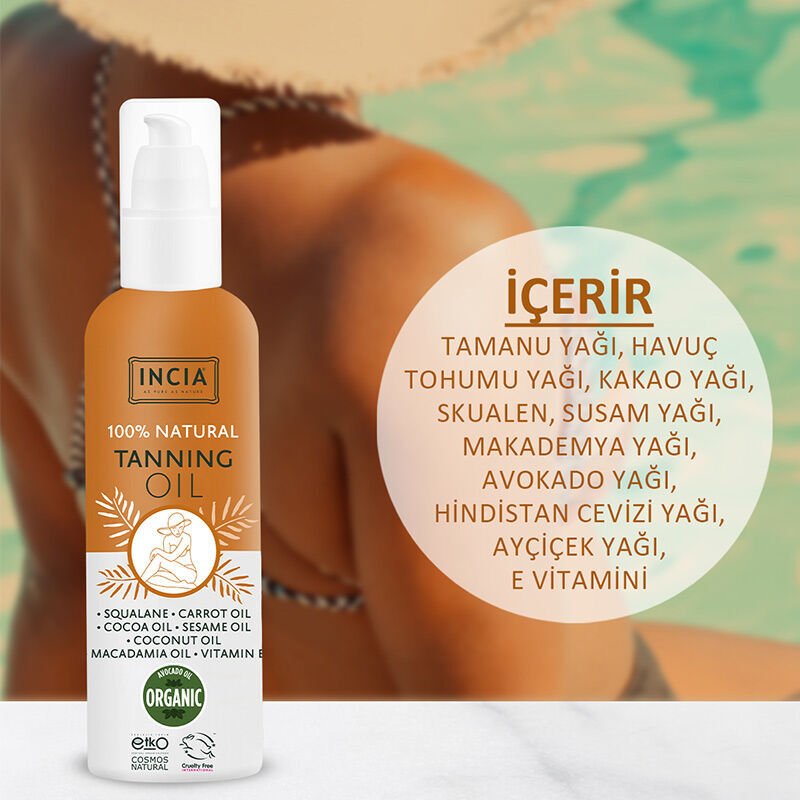 Bronzing Natural Oil - Healthy Tan & Skin Protection with Botanical Oils - TryAladdin