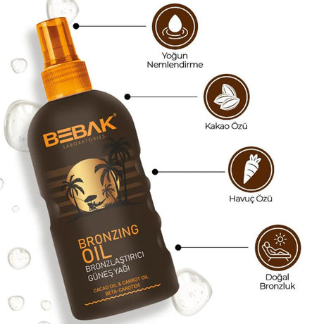 Bronzing Oil - Fast, Radiant Tan with Deeply Hydrating Carrot & Cocoa - TryAladdin