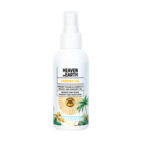 Bronzing Oil - Natural & Organic with Cacao & Carrot for a Radiant Glow - TryAladdin