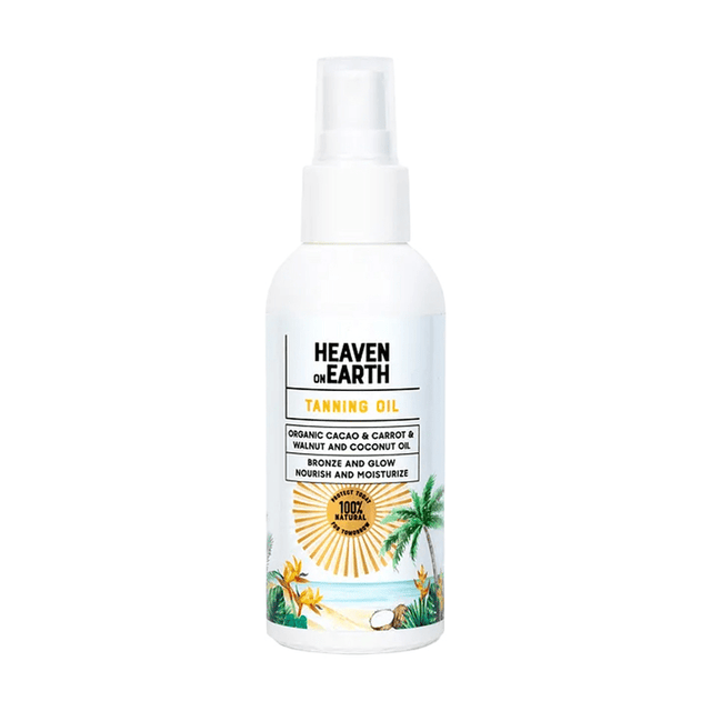 Bronzing Oil - Natural & Organic with Cacao & Carrot for a Radiant Glow - TryAladdin