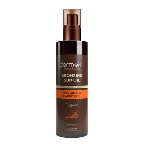 Bronzing Sun Oil - Luminous Glow with UVA/UVB Protection & Vitamin E - TryAladdin