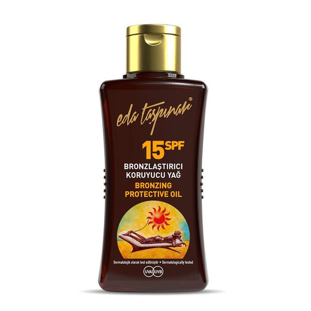 Bronzing Sun Oil - SPF 15 Protection with Argan & Vitamin E - TryAladdin