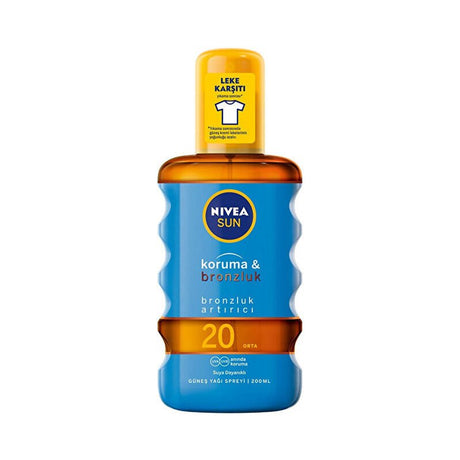 Bronzing Sun Oil Spray SPF 20 - Natural Tan & Water - Resistant - TryAladdin