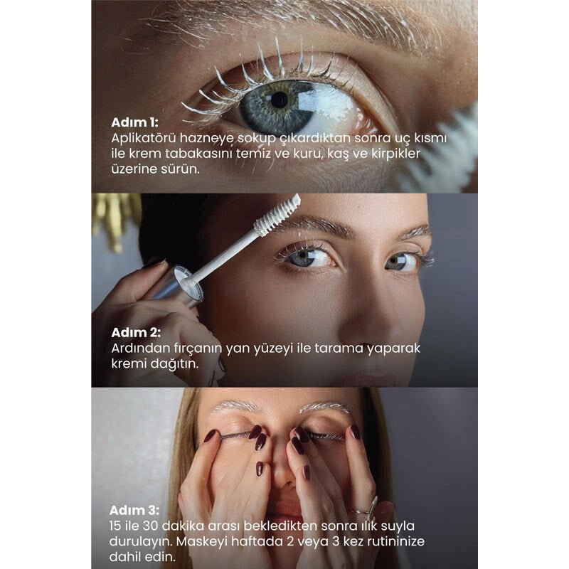 Brow & Lash Strengthening & Volumizing Mask with Biotin & Peptides - TryAladdin