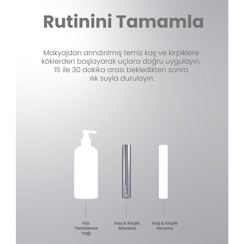 Brow & Lash Strengthening & Volumizing Mask with Biotin & Peptides - TryAladdin