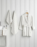 Premium Bubble Texture 100 Percent Cotton Face Towel Ecru