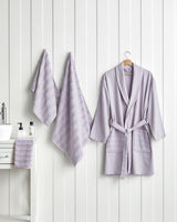 Professional Turkish Cotton Face Towel Plush Lilac