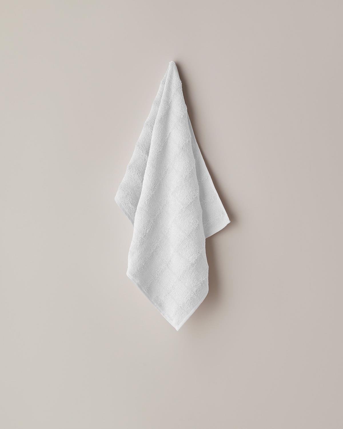 Premium Bubble Texture 100 Percent Cotton Face Towel Ecru