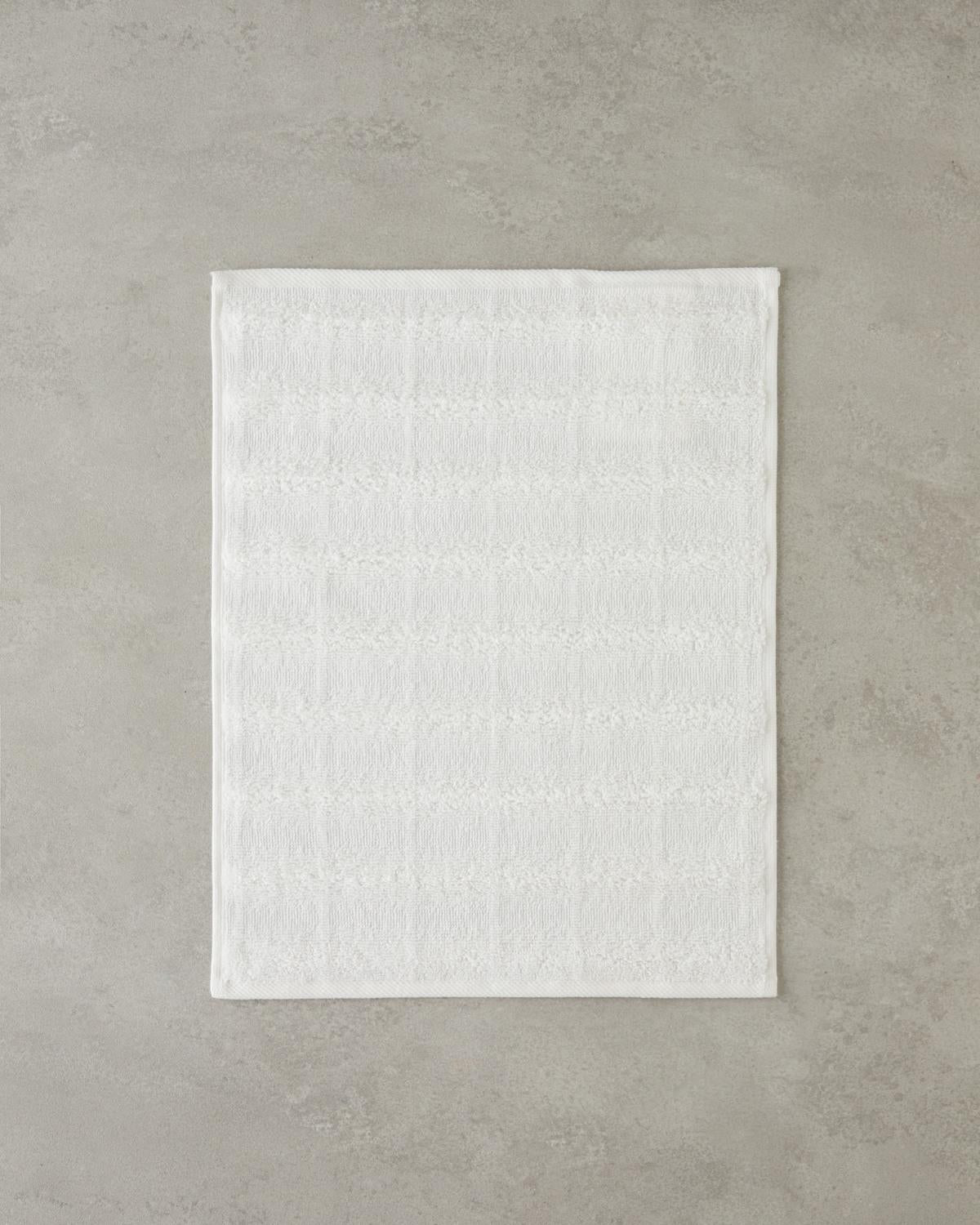 Premium Turkish Cotton Bubble Hand Towel   Ecru