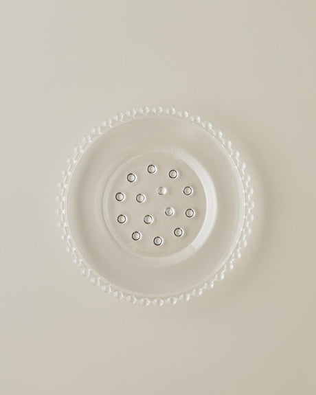 Professional-Clear-Glass-Pasta-Plate-Bubbles-Design