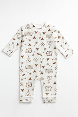 Bulk Pack Newborn 100% Cotton Patterned Jumpsuit & Hospital Set - 3 - 9 Months - TryAladdin