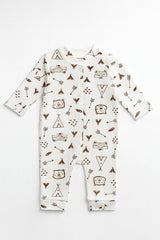 Bulk Pack Newborn 100% Cotton Patterned Jumpsuit & Hospital Set - 3 - 9 Months - TryAladdin