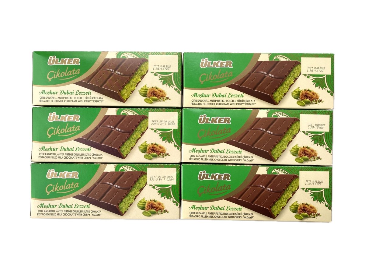 Ulker Dubai Chocolate: Pistachio & Crispy Kadaif Bar | Aladdin