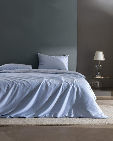 100% Cotton Sateen Printed Twin Duvet Cover Set