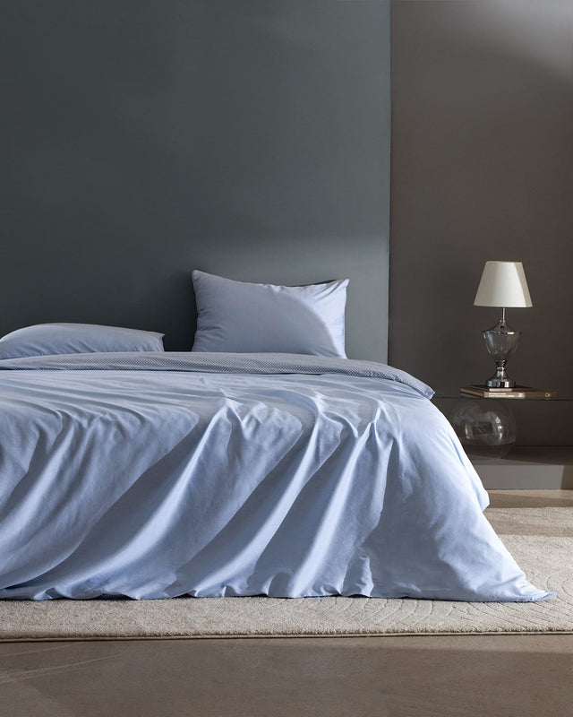 100% Cotton Sateen Printed Twin Duvet Cover Set