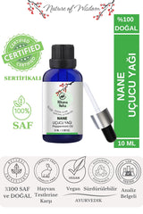 100% Natural Peppermint Essential Oil - Pure Aromatherapy 10ml