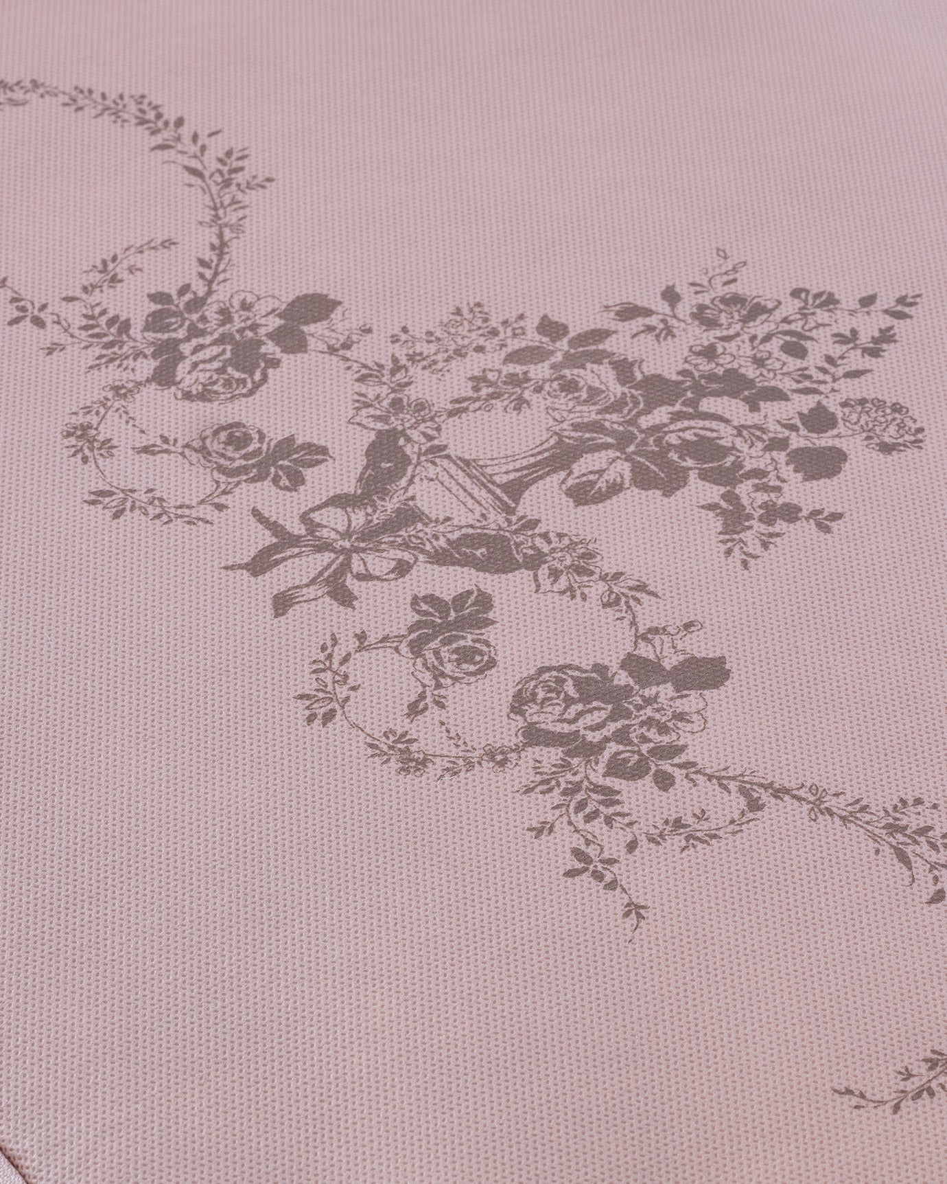 Durable Polypropylene Storage Box - Floral Pattern Home Organizer