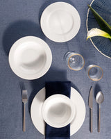 New Bone China 24-Piece Dinner Set - Claire Collection