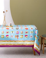 Polycotton Tablecloth - Vibrant & Stain-Resistant