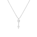 Náhrdelník s přívěskem ve tvaru šípu ze stříbra 925 - Elegantní a symbolický design
