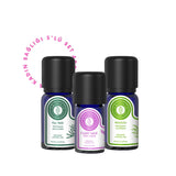 Niaouli, Tea Tree, Clary Sage Essential Oil Set - 3-Pack for Women's Wellness