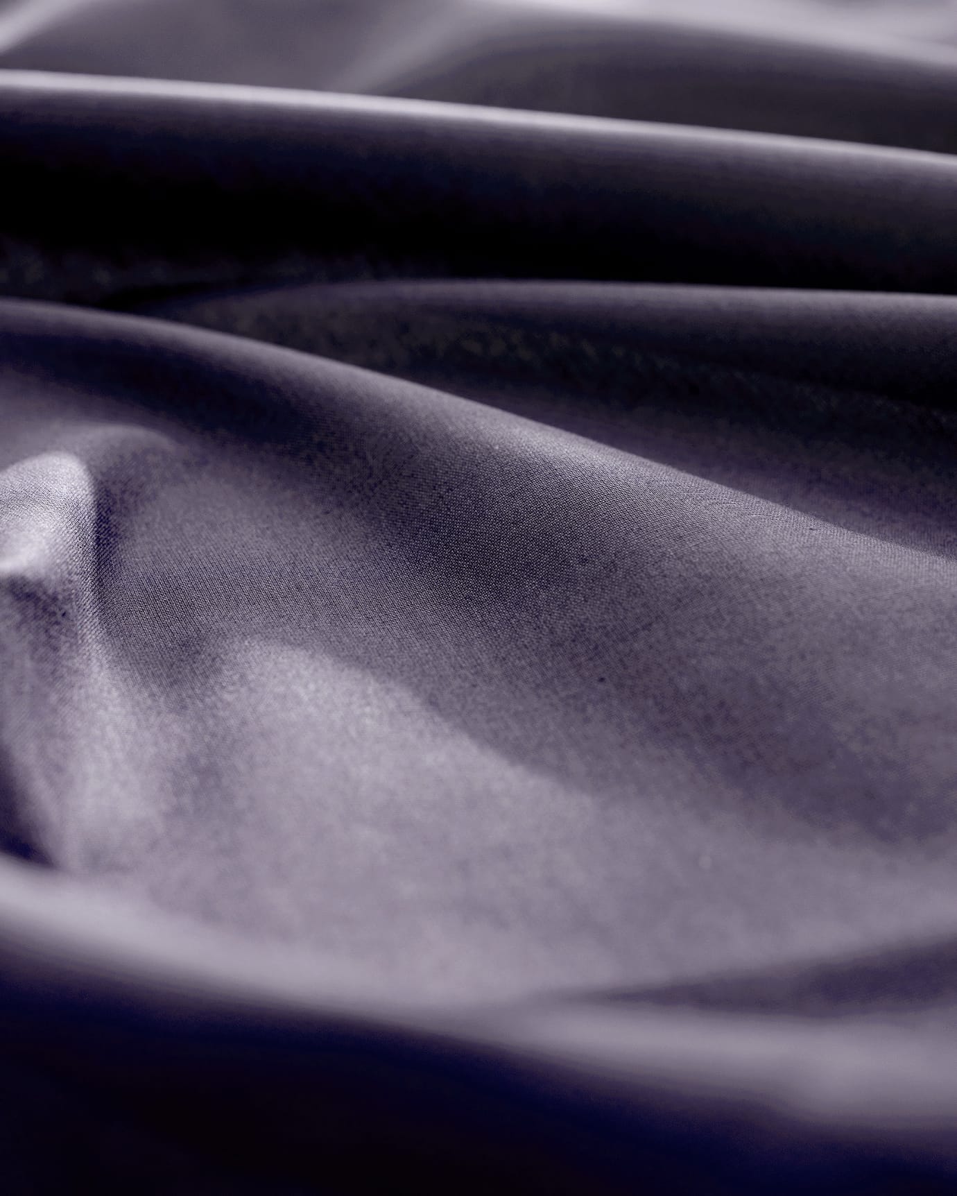 Double Size 100% Cotton Ranforce Flat Sheet - Purple Bedding