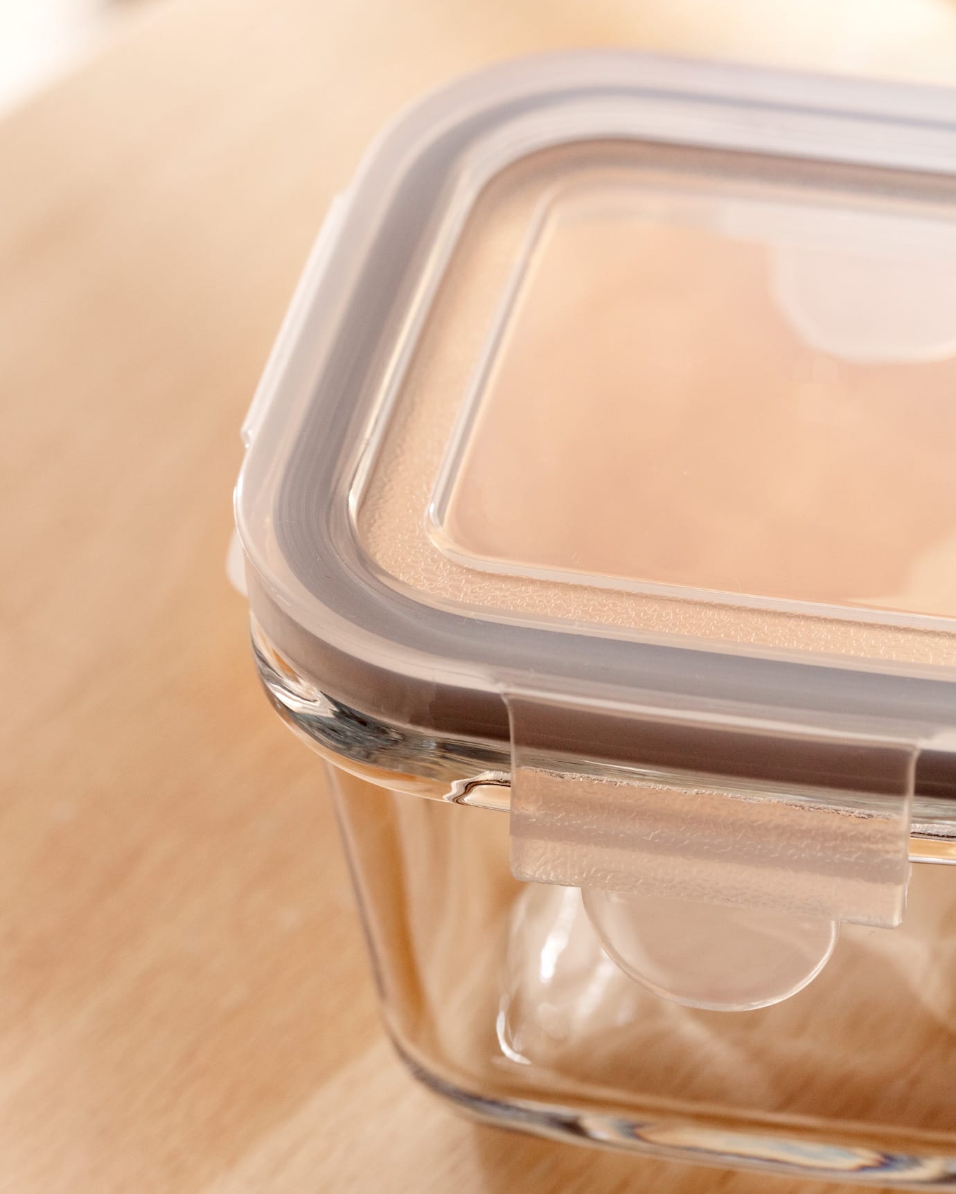 3-Piece Square Mini Food Storage Container Set - 150ml