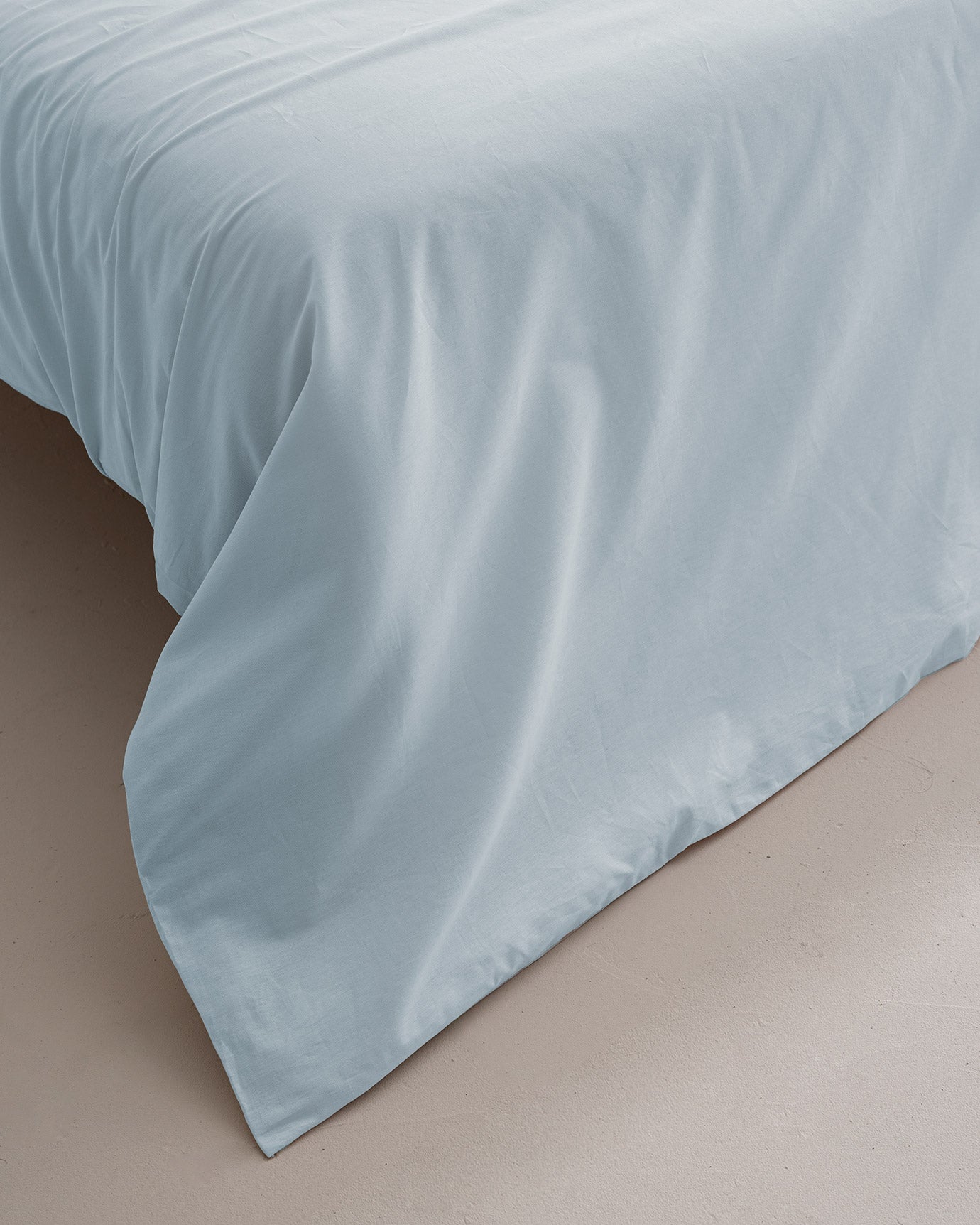 Manon Double Size 100% Cotton Ranforce Solid Duvet Cover